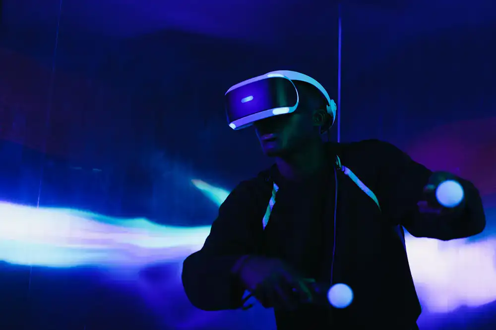 VR boundary grid visualization