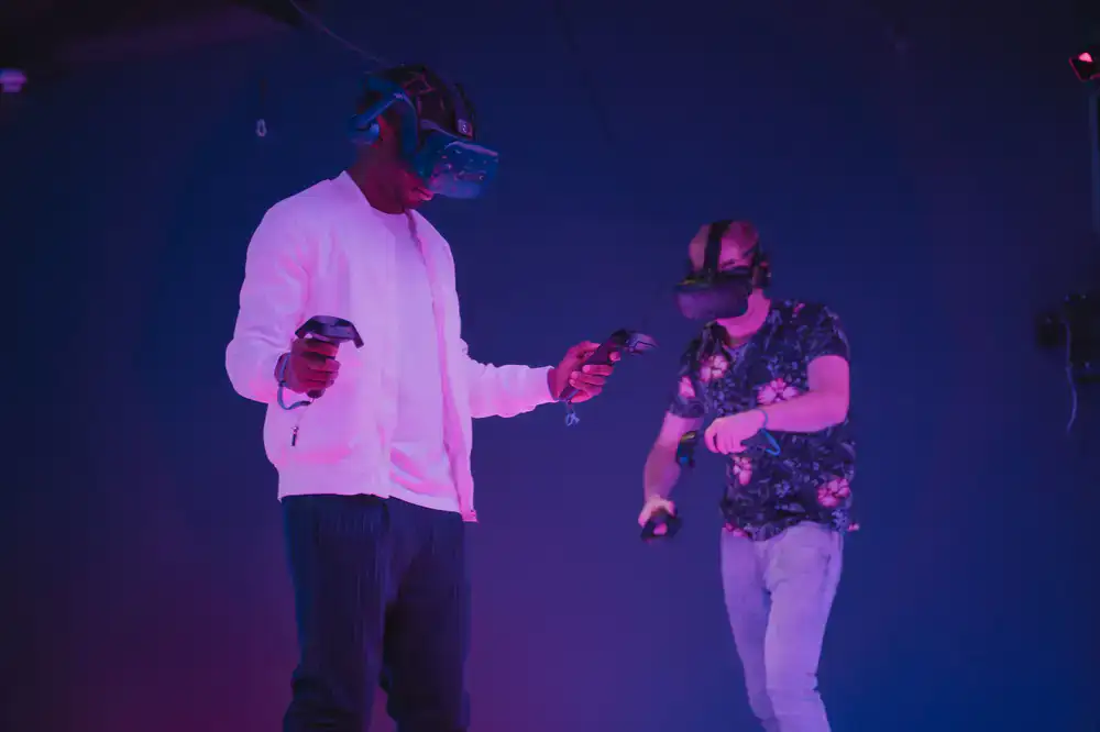 Developer testing environment physics in VR
